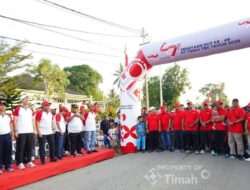Ribuan Warga Hadiri Perayaan HUT 49 PT Timah di Kundur, Ratusan Hadiah Dibagikan