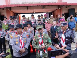 SEMANGAT MERAH PUTIH: POLDA KEPRI GELAR KIRAB KEBANGSAAN JELANG HUT RI KE-80 DI BATAM