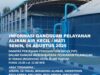 Penggantian Shock Pipe di Tangki Ozon Bukit Senyum, Ini Area Terdampak Aliran Air