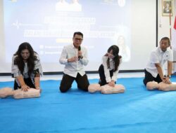 Peringati Bulan Bakti, RSBP Batam Berikan Pelatihan Bantuan Hidup Dasar