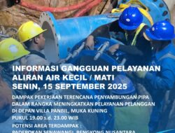 Penyambungan Pipa di Muka Kuning, 15 September 2025. Ini Area Terdampak
