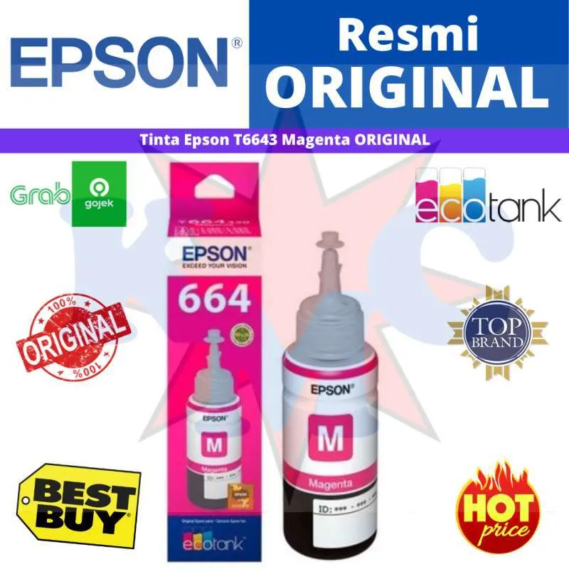Bagi pengguna printer Epson, tinta T6643 adalah salah satu pilihan populer