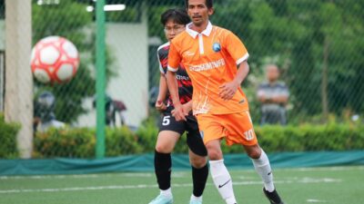 Skor Fantastis! Diskominfo Tampil Agresif pada Laga Pembuka Turnamen Mini Soccer HUT Korpri Batam