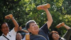 Lansia Jepang (Foto: REUTERS/Issei Kato)