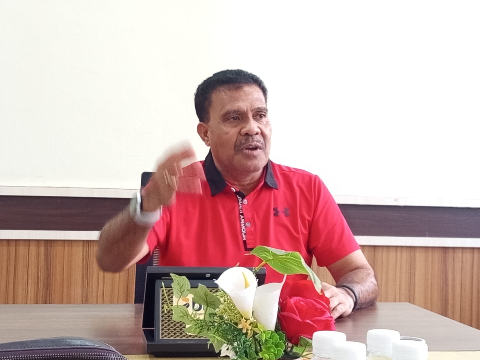 Pemimpin Cabang Perum Bulog Batam, Guido XL Pereira