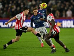 Hasil Brentford Vs Arsenal 1-1: Gunners Kebobolan dari Set Piece