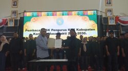 Pengurus KPK Periode 2025-2030 Resmi Dikukuhkan, Surya: Misi Kami Salurkan Tenaga Kerja Bagi Anak-anak Karimun