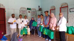 Aksi Sosial Komunitas Jurnalis Kepri dan Sejuk Batam Salurkan Sembako ke Panti Asuhan