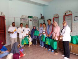 Aksi Sosial Komunitas Jurnalis Kepri dan Sejuk Batam Salurkan Sembako ke Panti Asuhan