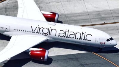 Pesawat Virgin Atlantic (Foto: Instagram/@virginatlantic)