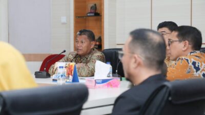 Sekda Batam, Firmansyah, Rakornas yang digelar Kemendagri secara daring, Kamis (26/3/2026). HUMAS DISKOMINFO BATAM / ADE RAHMATULLAH