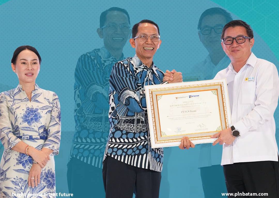 PLN Batam menerima apresiasi dalam kegiatan Batam Investment Collaboration Appreciation 2026 yang diselenggarakan oleh BP Batam.