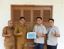 PT Timah Bantu Renovasi Gedung Serbaguna Kecamatan Kundur Barat