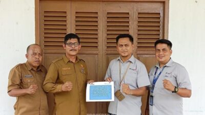 PT Timah Bantu Renovasi Gedung Serbaguna Kecamatan Kundur Barat