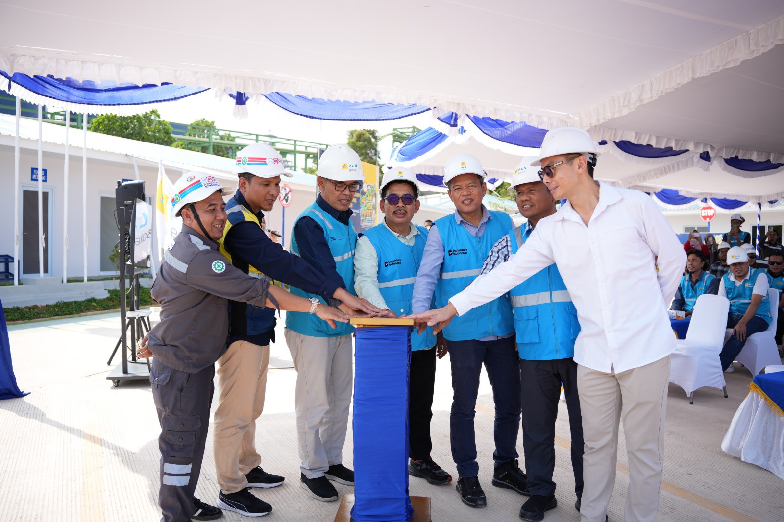 PLN Batam Gelar First Piling Proyek PLTGU Batam #1 120 MW