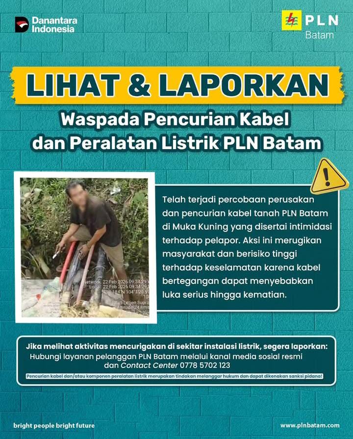 PLN Batam mengimbau masyarakat
