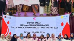 Srikandi PLN Batam Gelar Donor Darah dan Inspiring Srikandi Peringati Hari Kartini 2026