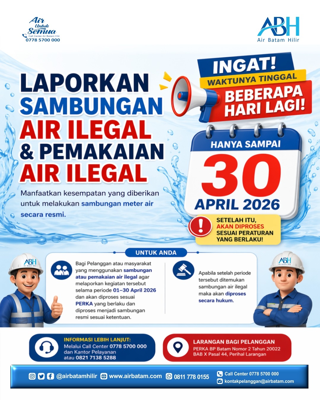 Lapor Mandiri, Lebih Tenang