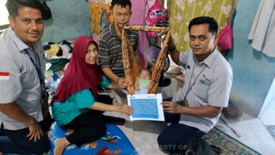 PT Timah Bantu Biaya Pengobatan Bayi Usia 4 Bulan Asal Kundur Barat 