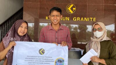 PT KG Salurkan Bantuan PPM Periode April 2026, Menyasar Tiga Sektor Hajat Masyarakat