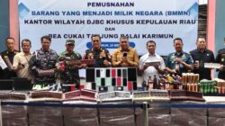 DJBC Khusus Kepri Musnahkan BMMN Senilai Rp 10,9 Miliar, Ada Hape dan Laptop