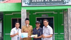 PT Timah Bantu Pembangunan Surau Al Amin di Karimun