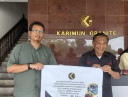 PT Karimun Granite Salurkan Bantuan PPM Periode Mei 2026