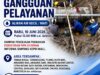 Perbaikan Kebocoran Pipa Distribusi Utama di Depan Informa Simpang Kepri Mall. Ini Area Terdampak