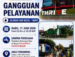Perbaikan Kebocoran Pipa di Depan Central Sukajadi dan Thrive KTV Baloi, Rabu 17 Juni 2026