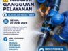 Perbaikan Jalur Distribusi Air Menuju Perumnas, Bida Ayu, Mangsang, Bidadari, Puri Agung dan sekitarnya Rampung