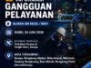 Informasi Gangguan Air Akibat Perbaikan Pompa di Tangki Ozon Seraya