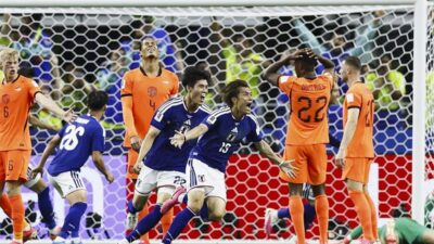 Belanda vs Jepang: Kamada Selamatkan Samurai Biru dari Kekalahan