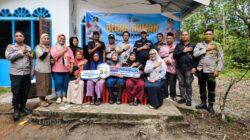 PT Timah Bantu Renovasi Rumah Seorang Nelayan di Karimun