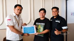PT Timah Beri Bantuan Seorang Calon Mahasiswa Asal Karimun