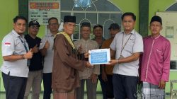 PT Timah Salurkan Bantuan ke Masjid Nurul Huda Kundur Barat