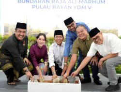 Tingkatkan Estetika Kota, Kepala BP Batam Mulai Bangun Bundaran Raja Ali Marhum Pulau Bayan