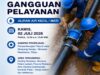 Pekerjaan Terencana Relokasi & Penyambungan di Jalur Simpang Gereja sampai Nirwana Residence