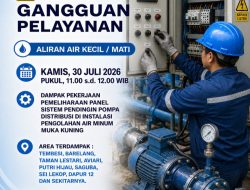 Dampak Pemeliharaan Instalasi Pengolahan Air Minum Muka Kuning, Kamis 30 Juli 2026