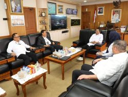 Amsakar Perkuat Sinergi Forkopimda, Sambut Kepala PN Batam yang Baru