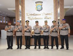 Kapolda Kepri Irjen Pol Asep Safrudin Pimpin Upacara Sertijab Sejumlah Pejabat Utama dan Kapolres Jajaran Polda Kepri