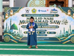 PT Timah Dukung Sirah Nabawiyah di Desa Gemuruh Kundur Barat 
