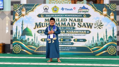 PT Timah Dukung Sirah Nabawiyah di Desa Gemuruh Kundur Barat 