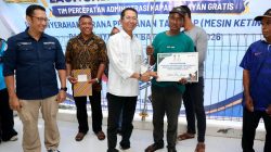 Amsakar Luncurkan Tim Cakalang, Permudah Administrasi Kapal Nelayan di Hinterland