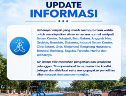 Perbaikan Kebocoran Pipa di Depan Batamindo, Muka Kuning Selesai